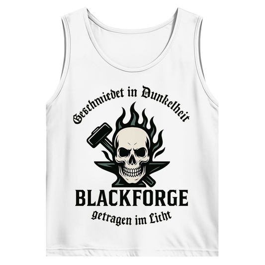 Herren Basic Tank Top Logo Slogan Kreis Alt transparent