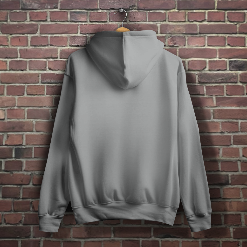 Damen Hoodie Logo Slogan Kreis Alt transparent