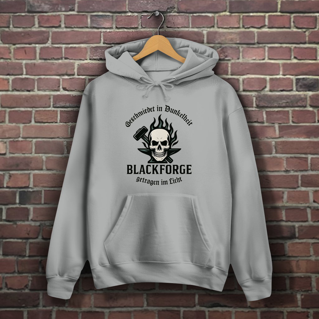 Damen Hoodie Logo Slogan Kreis Alt transparent