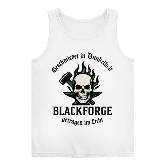 Damen Basic Tank Top Logo Slogan Kreis Alt transparent