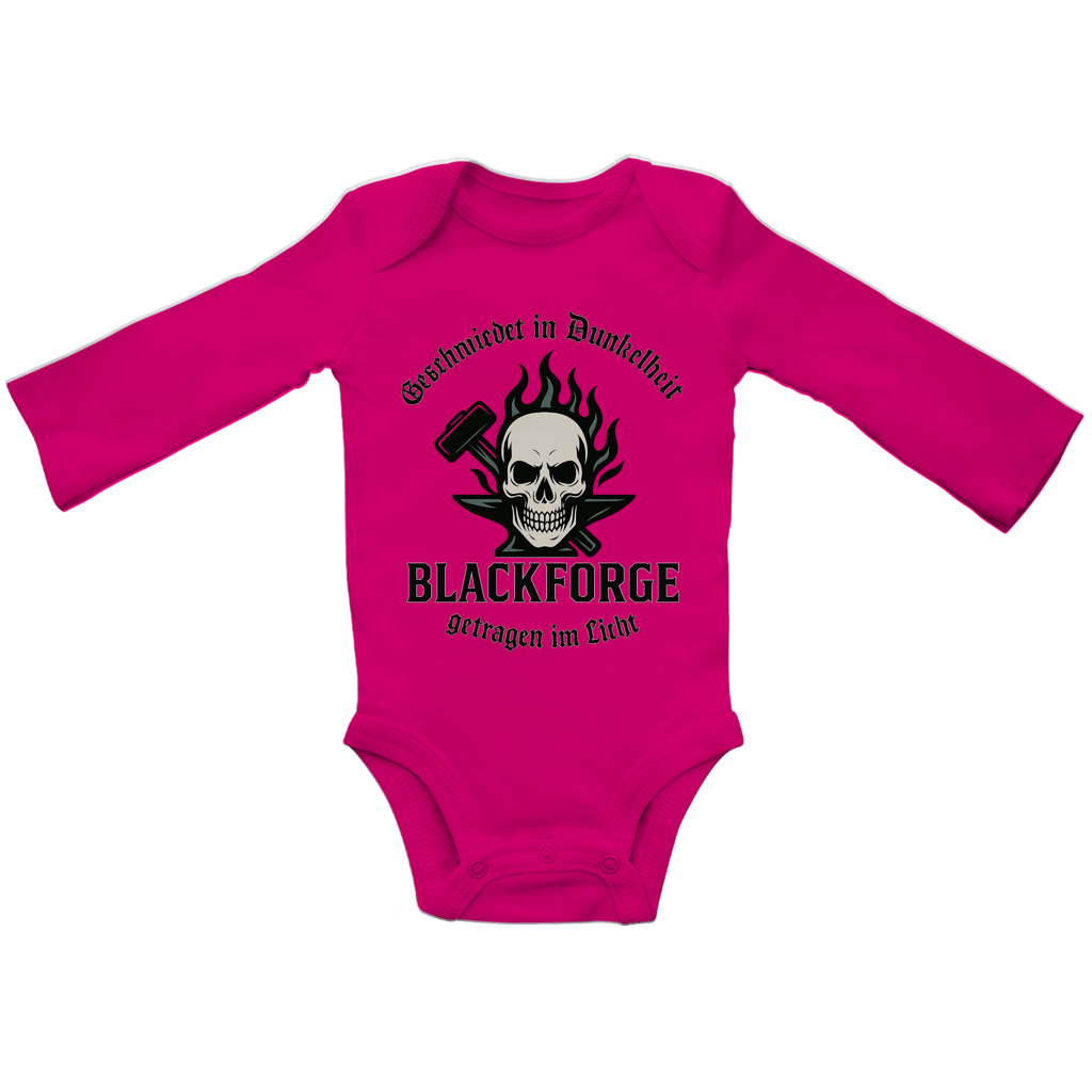 Baby Bio Bodysuite Langarm Logo Slogan Kreis Alt transparent