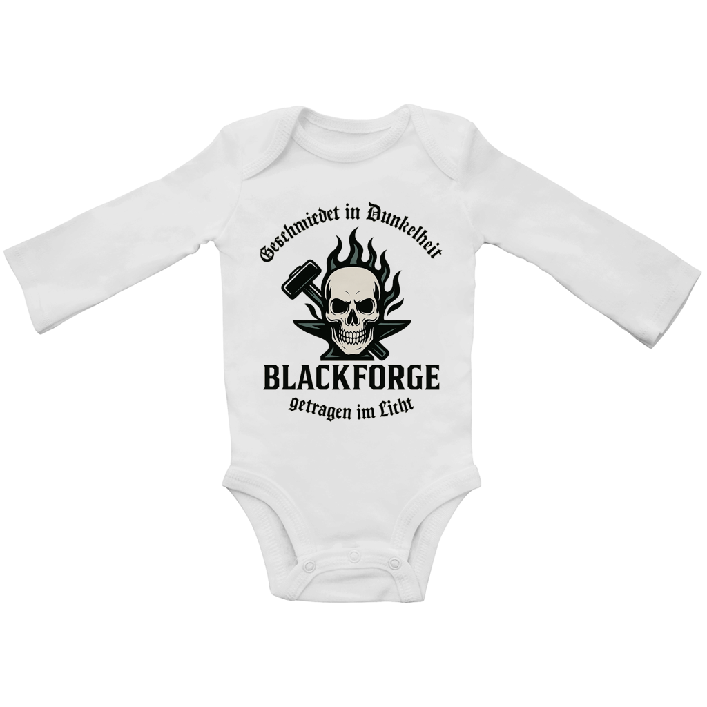 Baby Bio Bodysuite Langarm Logo Slogan Kreis Alt transparent