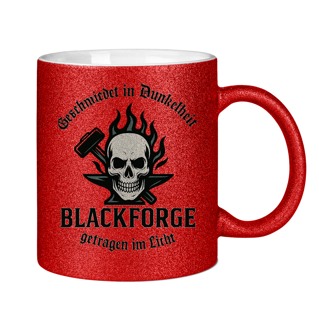 Glitzertasse Logo Slogan Kreis Alt transparent