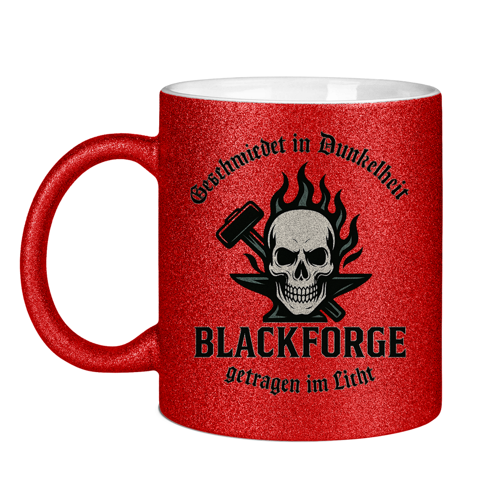Glitzertasse Logo Slogan Kreis Alt transparent