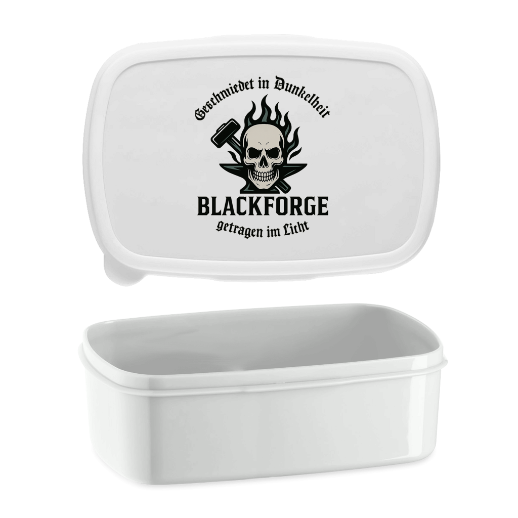 Lunchbox Logo Slogan Kreis Alt transparent