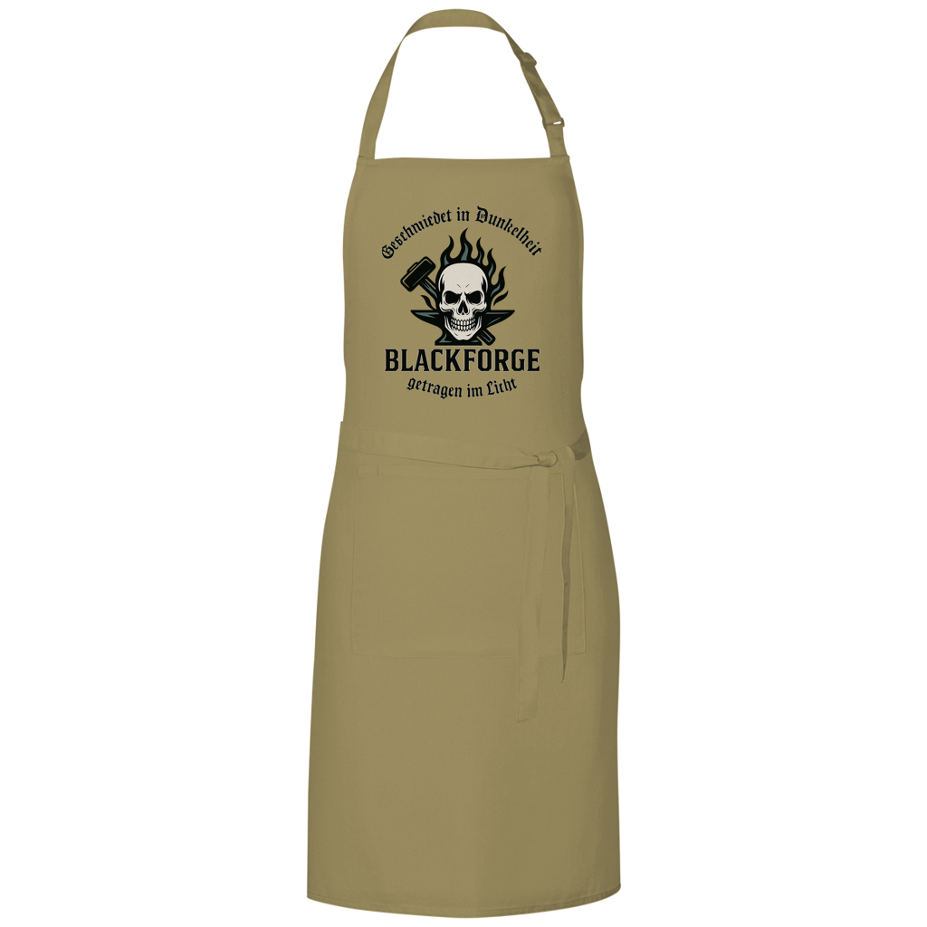 Grillschürze Logo Slogan Kreis Alt transparent