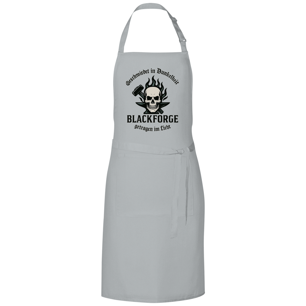 Grillschürze Logo Slogan Kreis Alt transparent