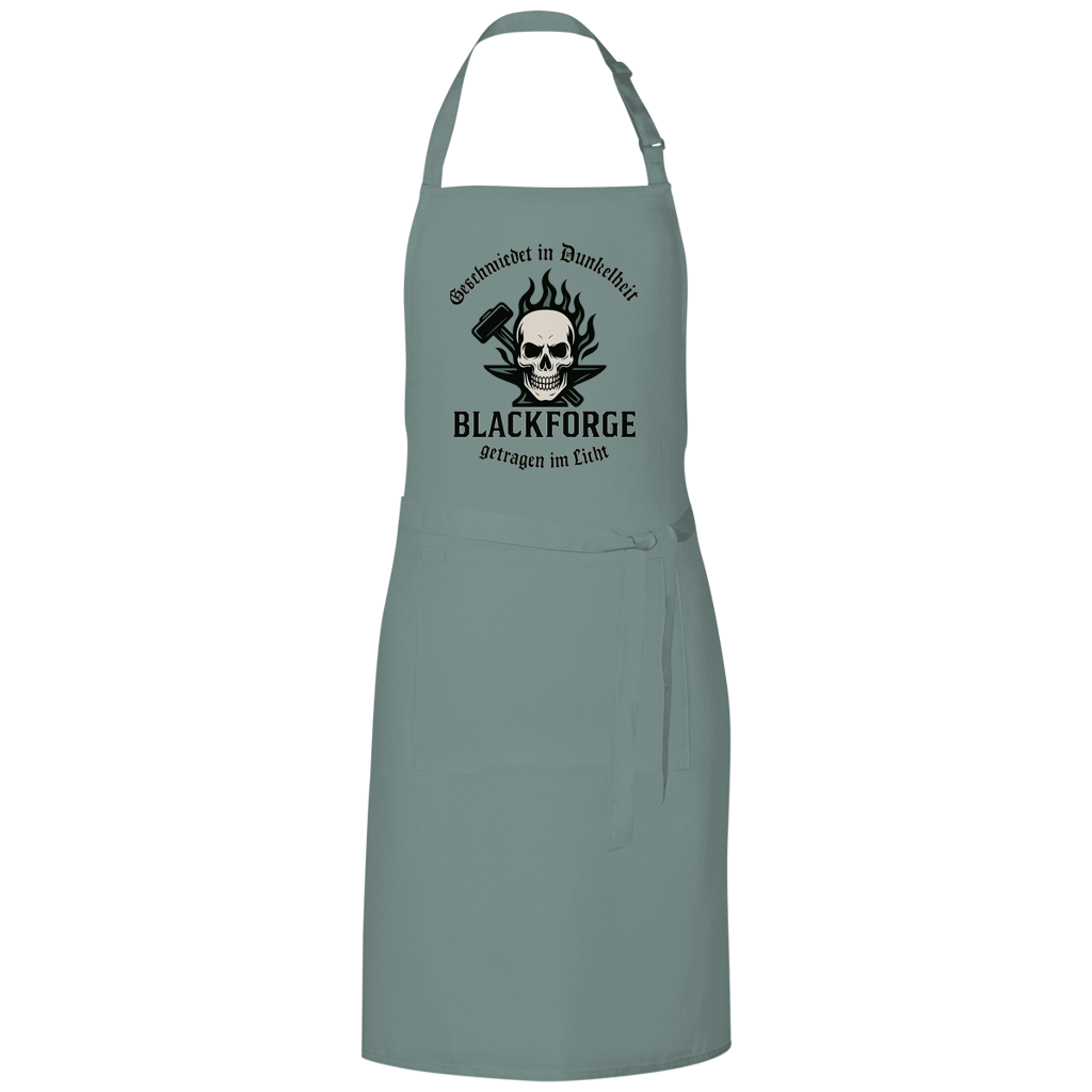 Grillschürze Logo Slogan Kreis Alt transparent