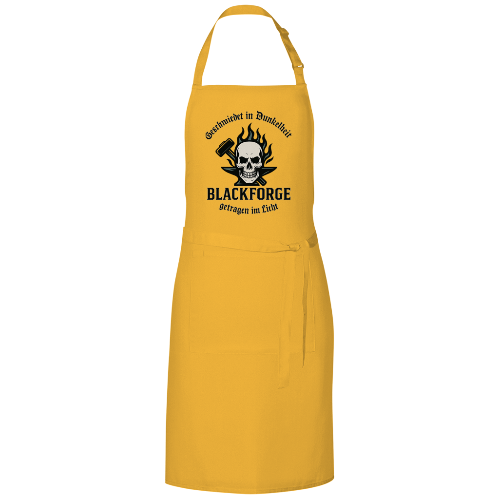 Grillschürze Logo Slogan Kreis Alt transparent