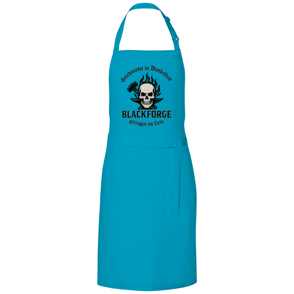 Grillschürze Logo Slogan Kreis Alt transparent