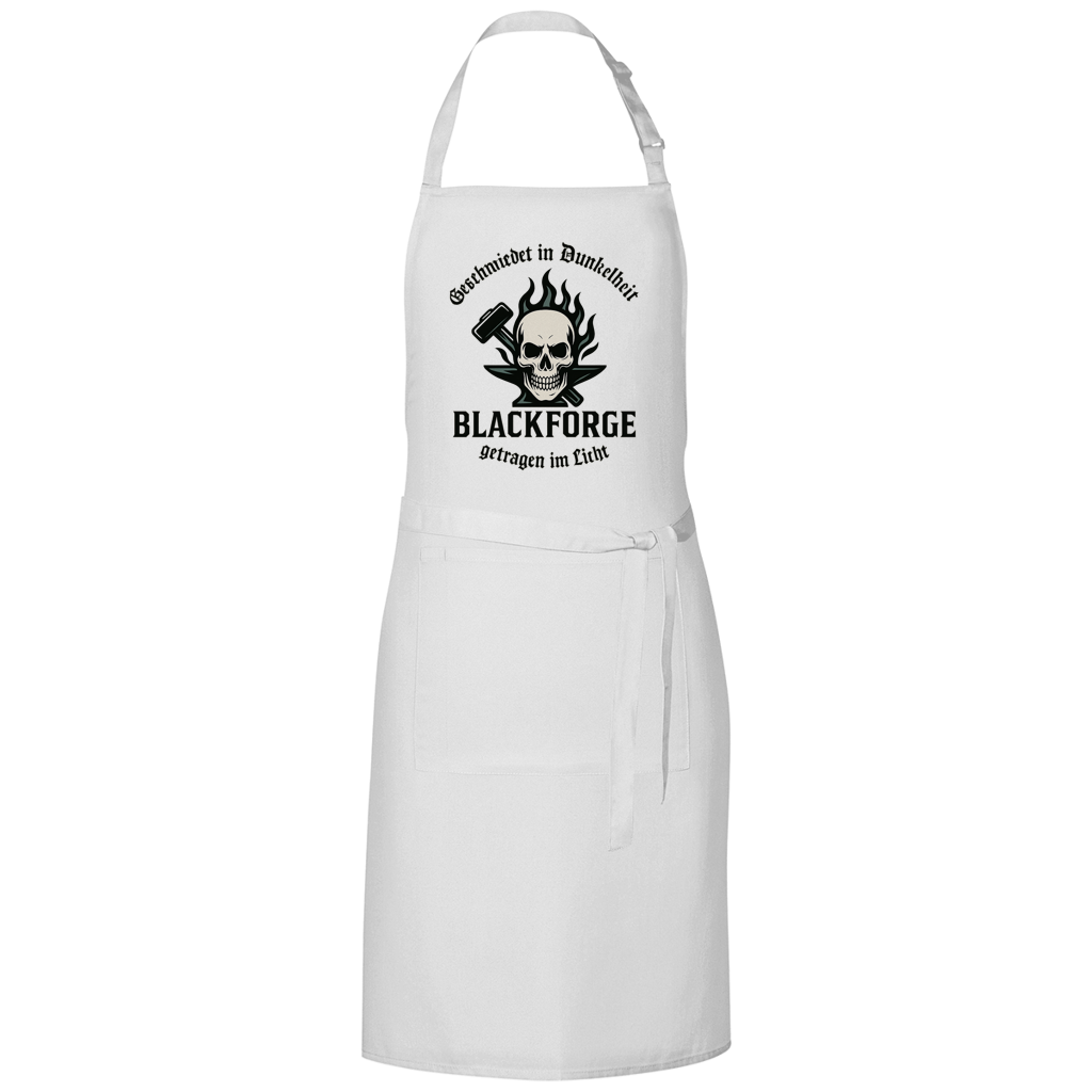 Grillschürze Logo Slogan Kreis Alt transparent