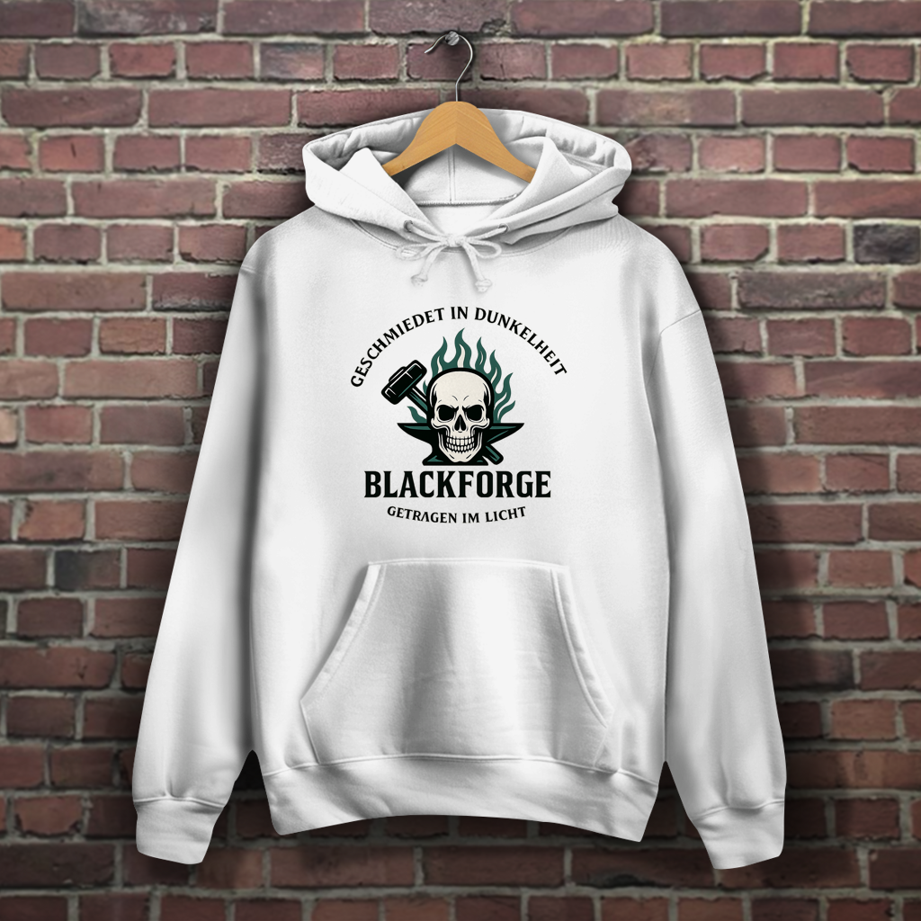 Damen Hoodie Logo Slogan transparent