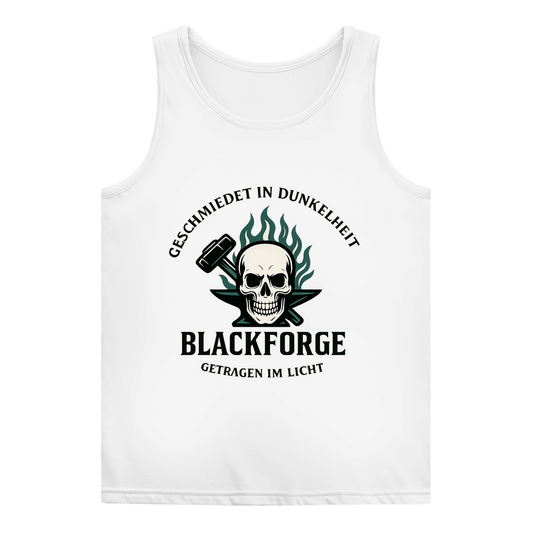Damen Basic Tank Top Logo Slogan transparent