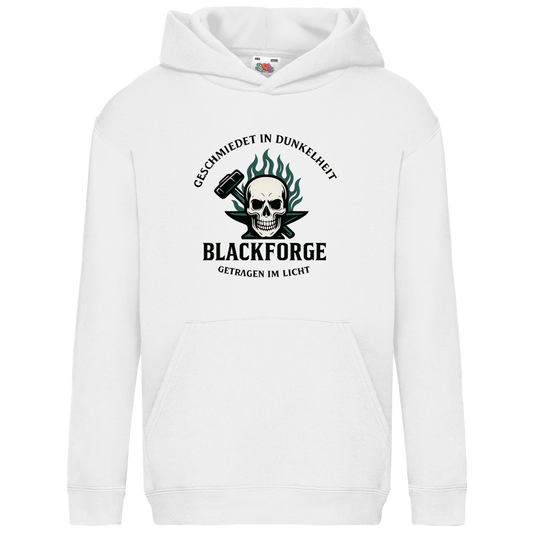 Kids Basic Hoodie Logo Slogan transparent