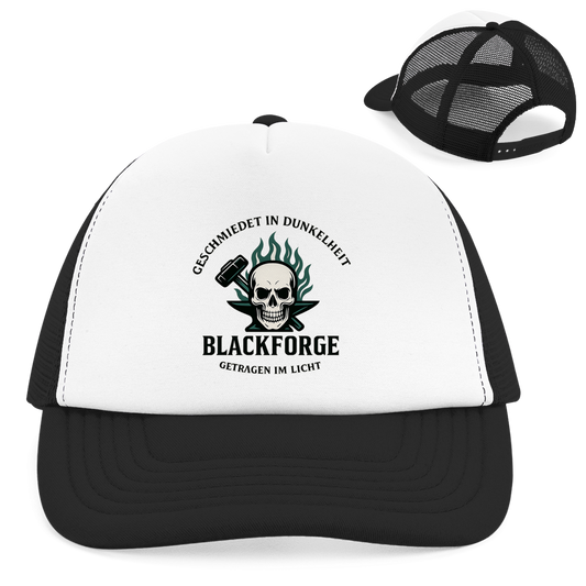 Retro Trucker Cap Logo Slogan transparent