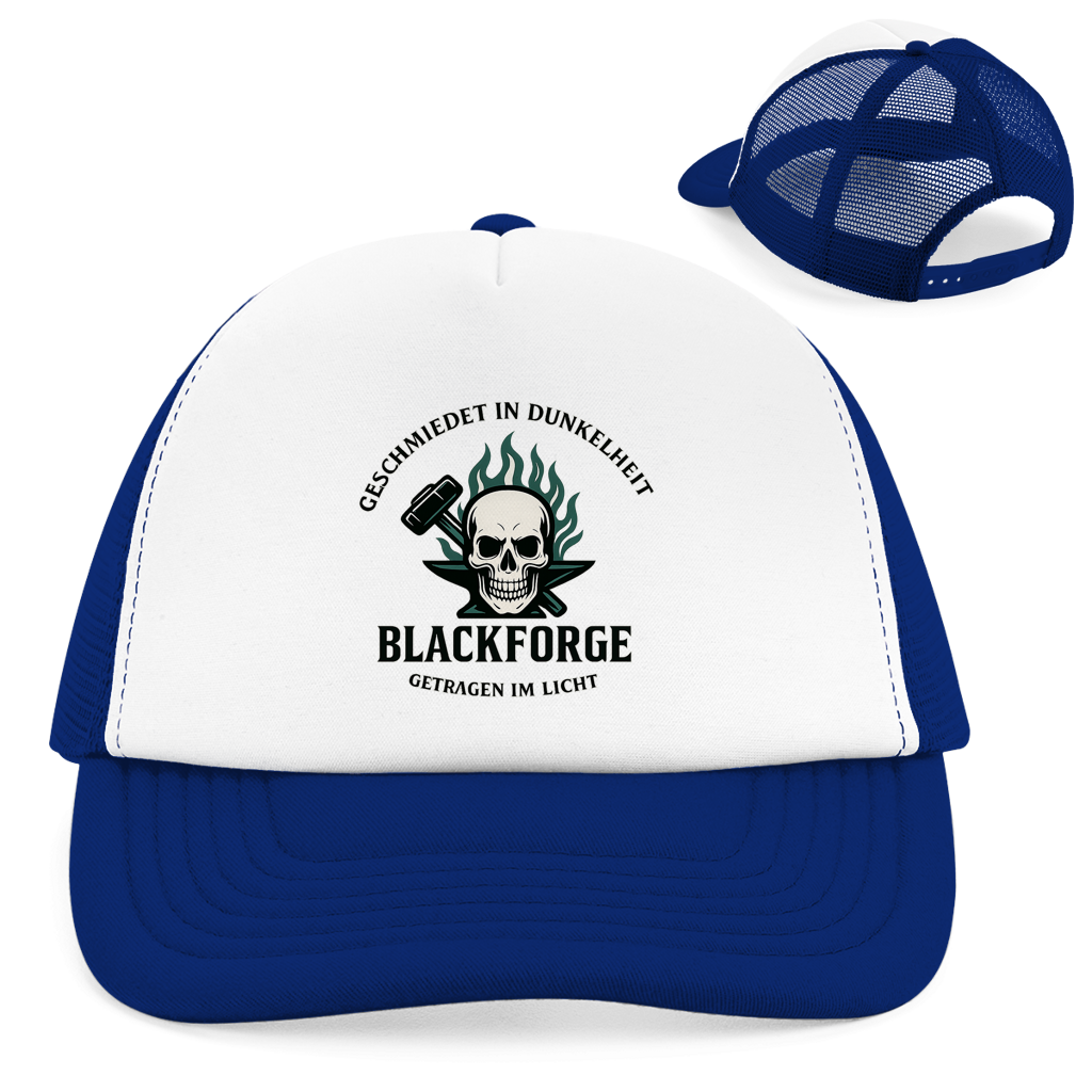 Retro Trucker Cap Logo Slogan transparent