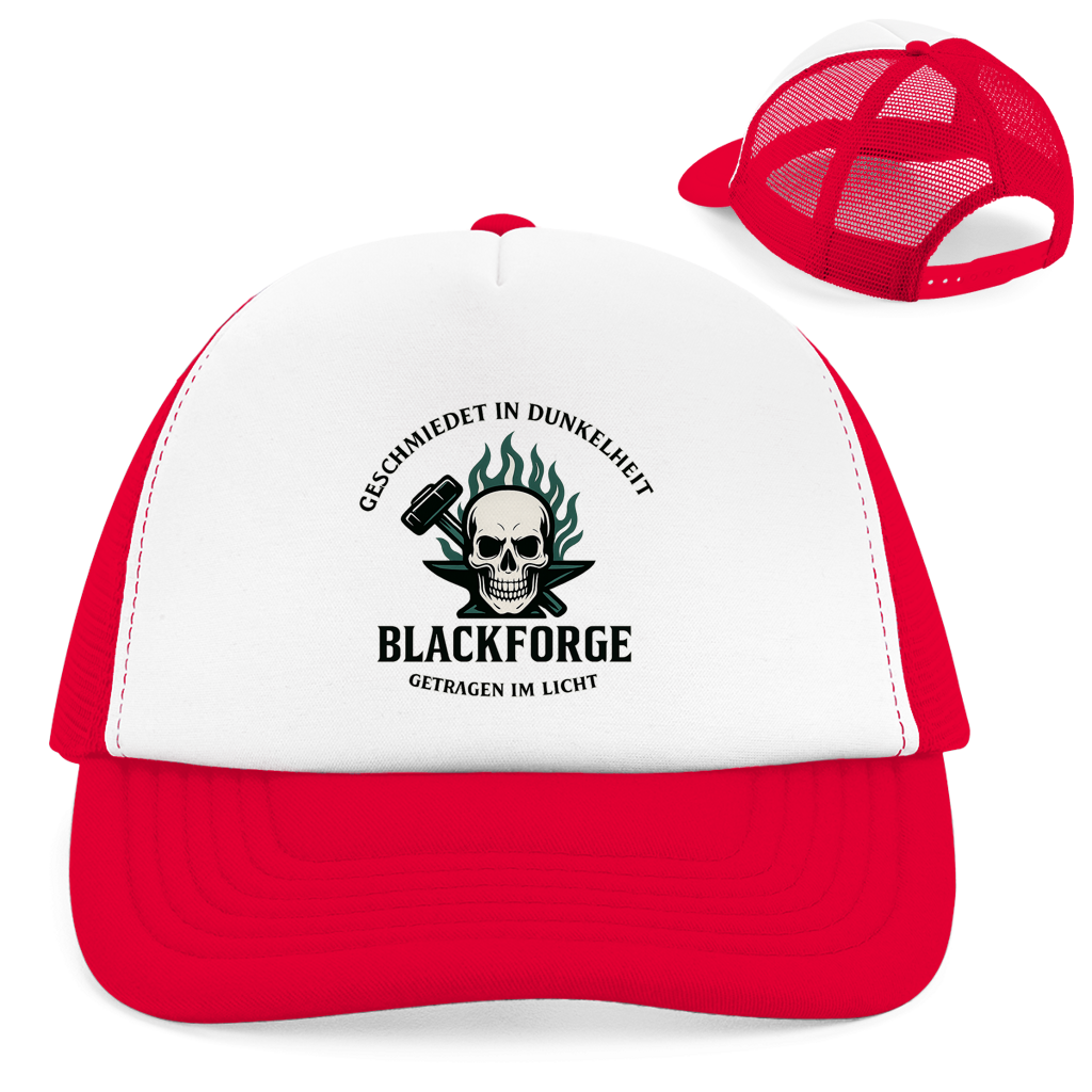 Retro Trucker Cap Logo Slogan transparent