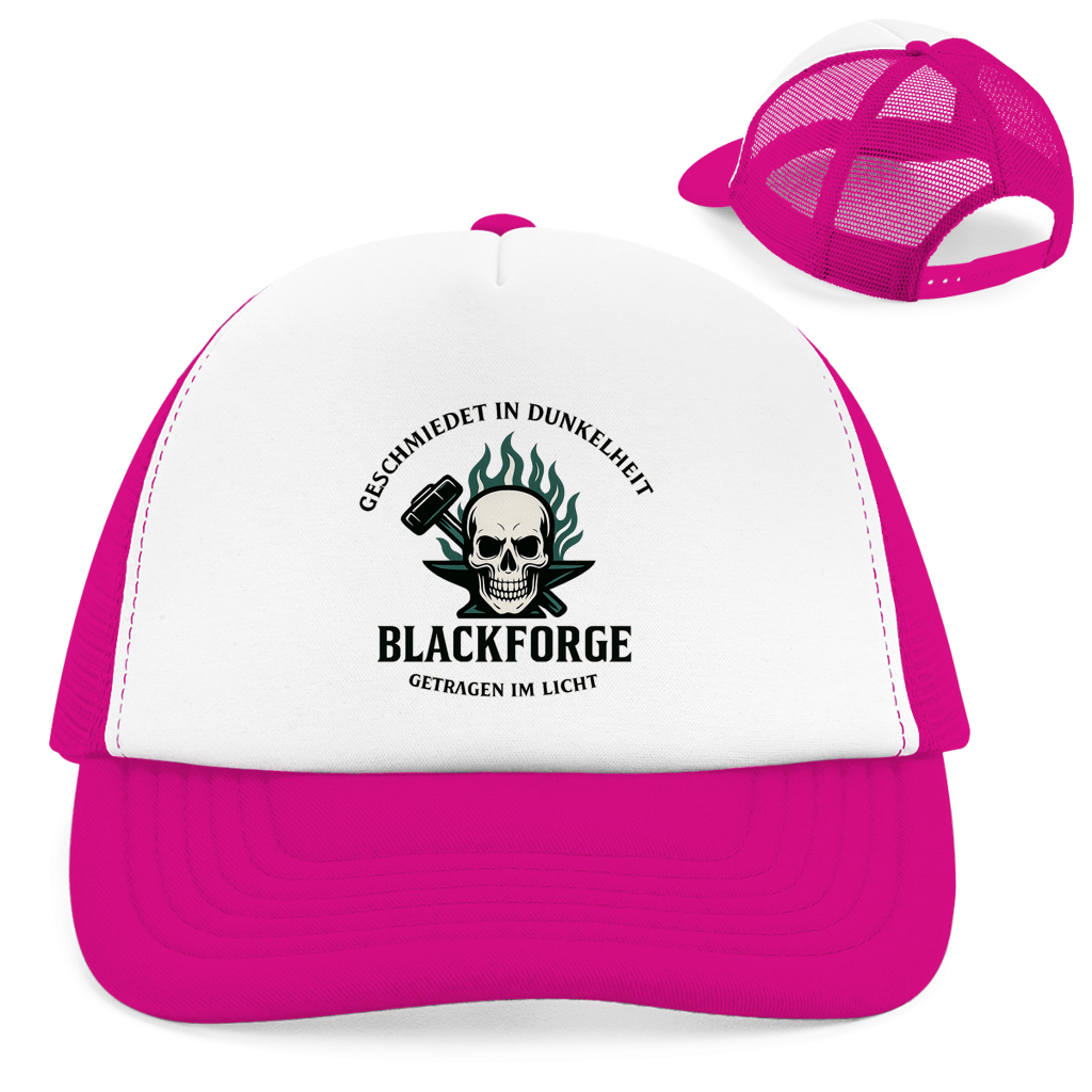 Retro Trucker Cap Logo Slogan transparent