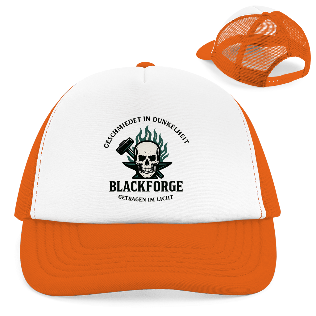 Retro Trucker Cap Logo Slogan transparent