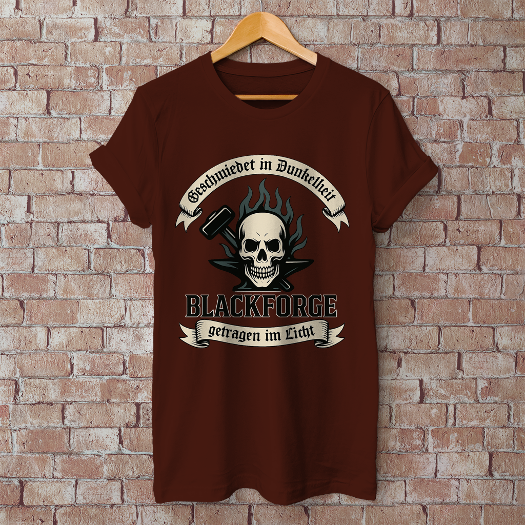 Herren T-Shirt Logo Slogan Banner transparent