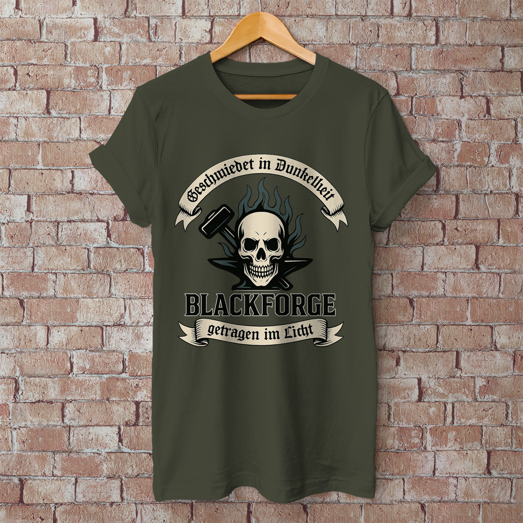 Herren T-Shirt Logo Slogan Banner transparent