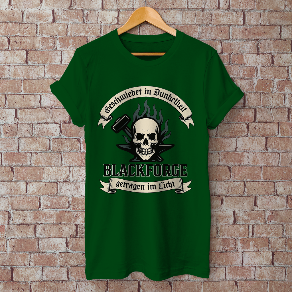Herren T-Shirt Logo Slogan Banner transparent