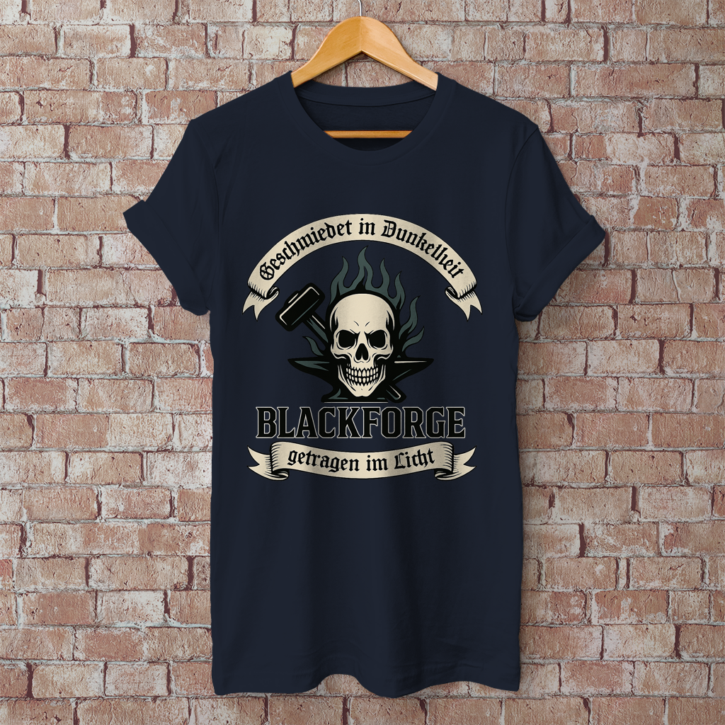 Herren T-Shirt Logo Slogan Banner transparent