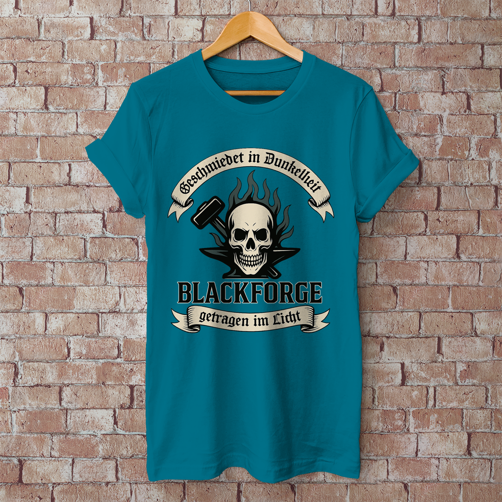 Herren T-Shirt Logo Slogan Banner transparent