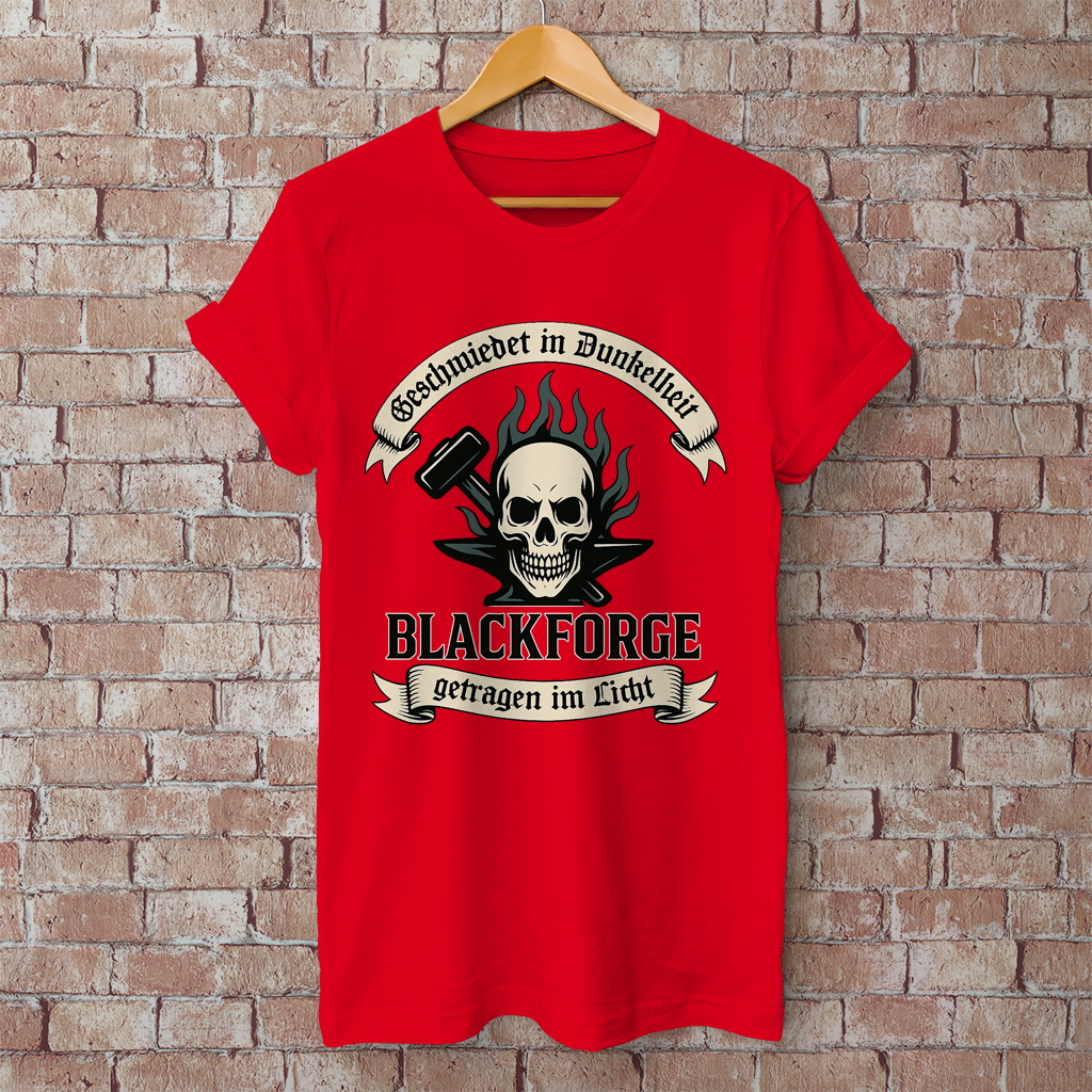 Herren T-Shirt Logo Slogan Banner transparent