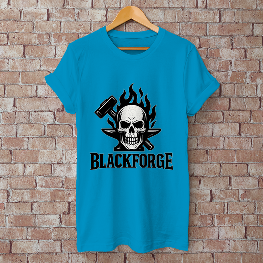 Herren T-Shirt Logo schwarz transparent