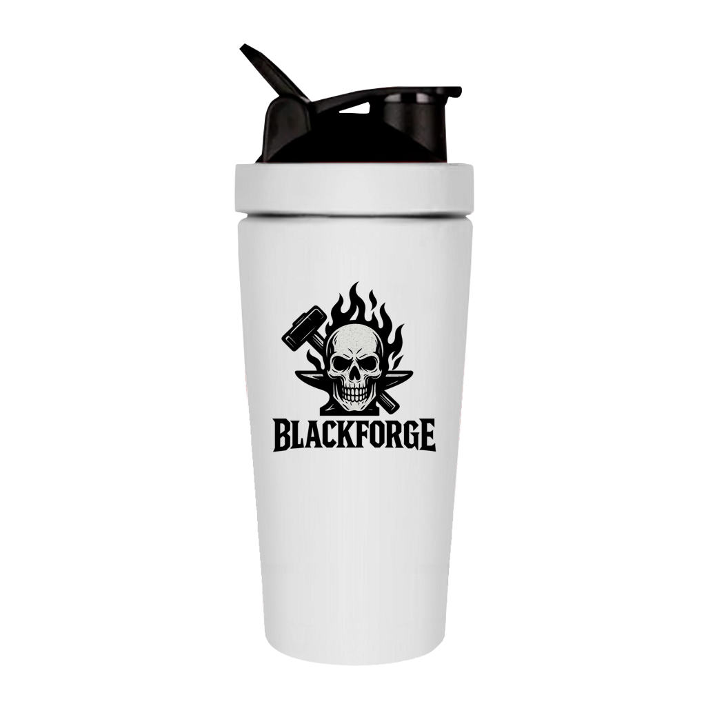Fitness Shaker Logo schwarz transparent