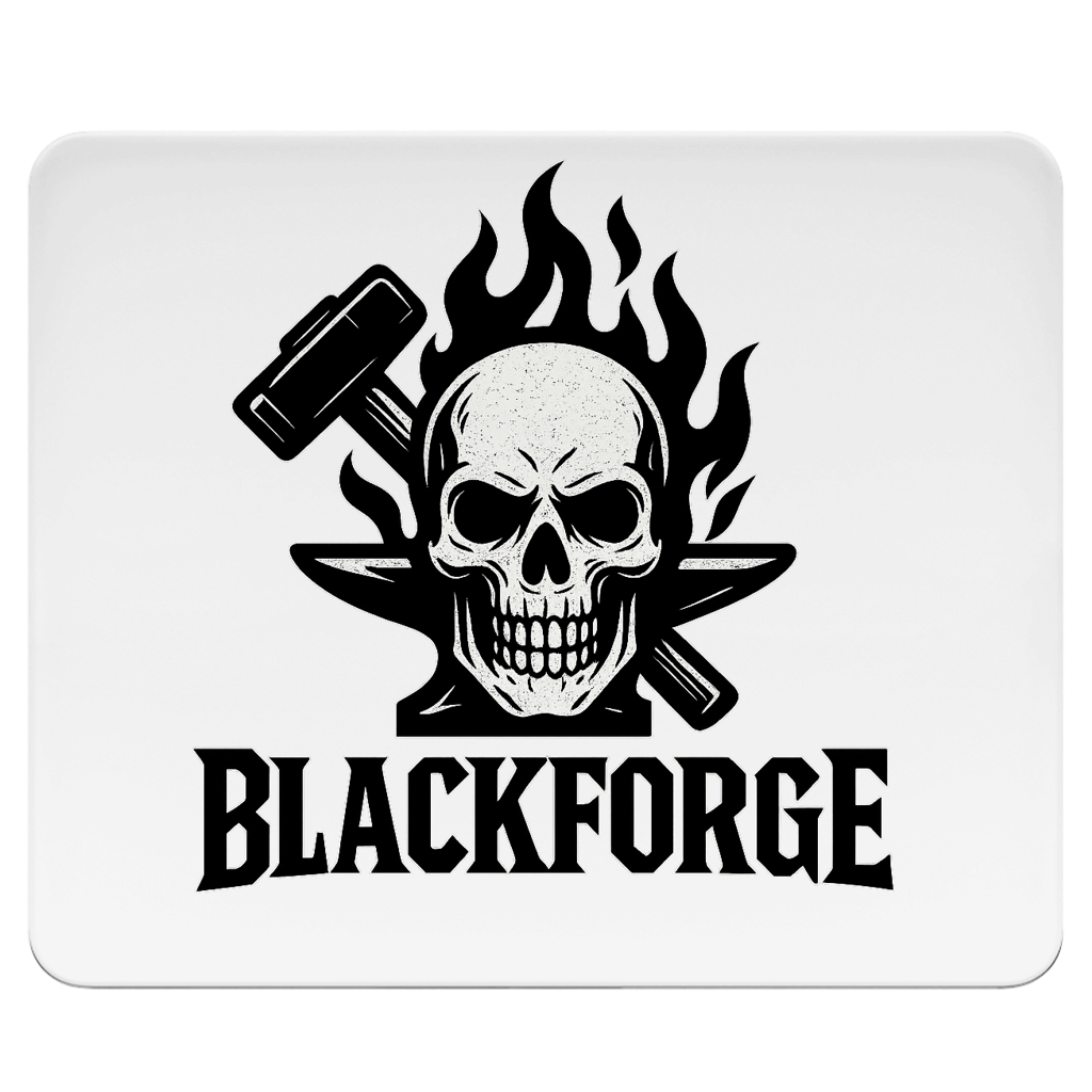 Mousepad Logo schwarz transparent