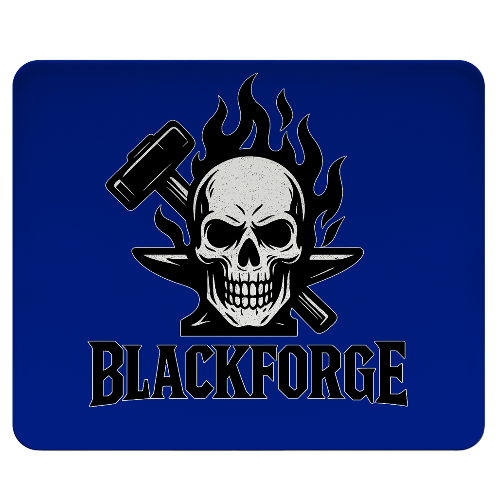 Mousepad Logo schwarz transparent