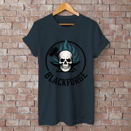 Herren T-Shirt Logo Rund transparent