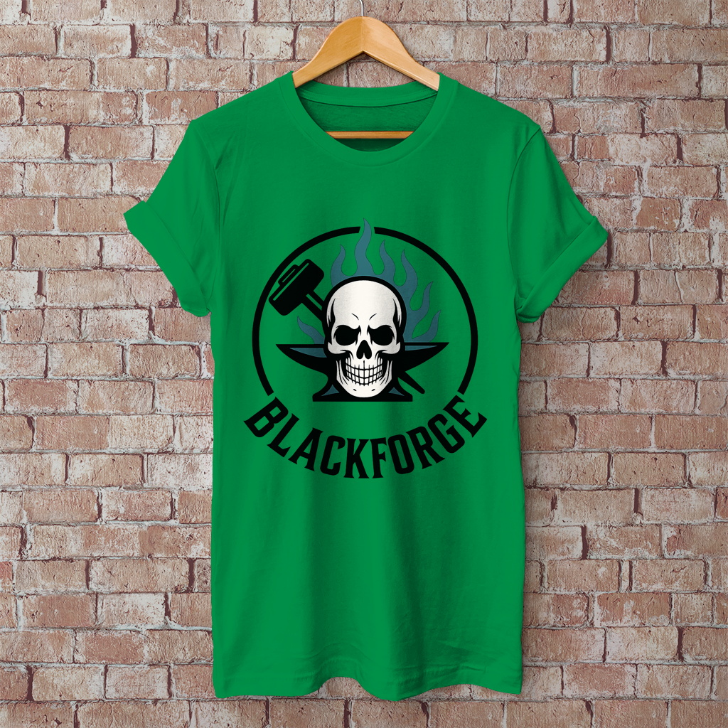 Herren T-Shirt Logo Rund transparent