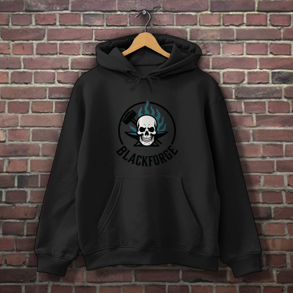 Herren Hoodie Logo Rund transparent