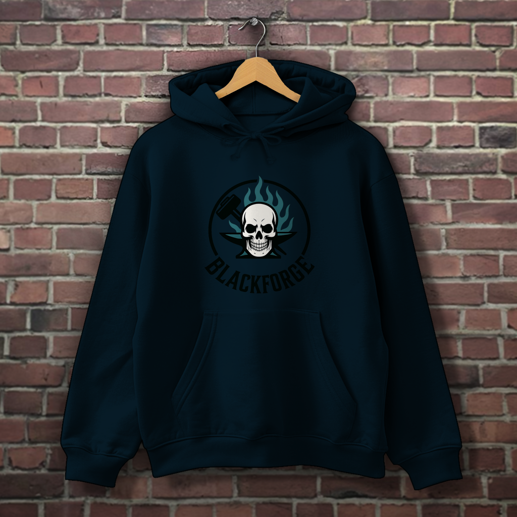 Herren Hoodie Logo Rund transparent