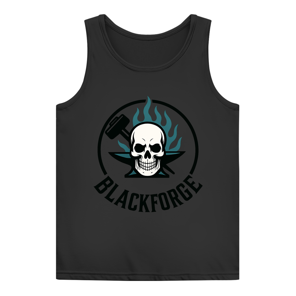 Damen Basic Tank Top Logo Rund transparent