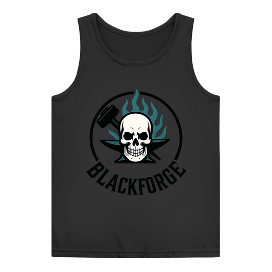 Damen Basic Tank Top Logo Rund transparent