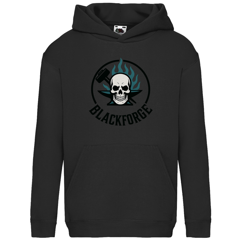 Kids Basic Hoodie Logo Rund transparent