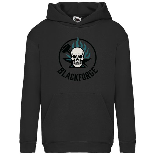 Kids Basic Hoodie Logo Rund transparent