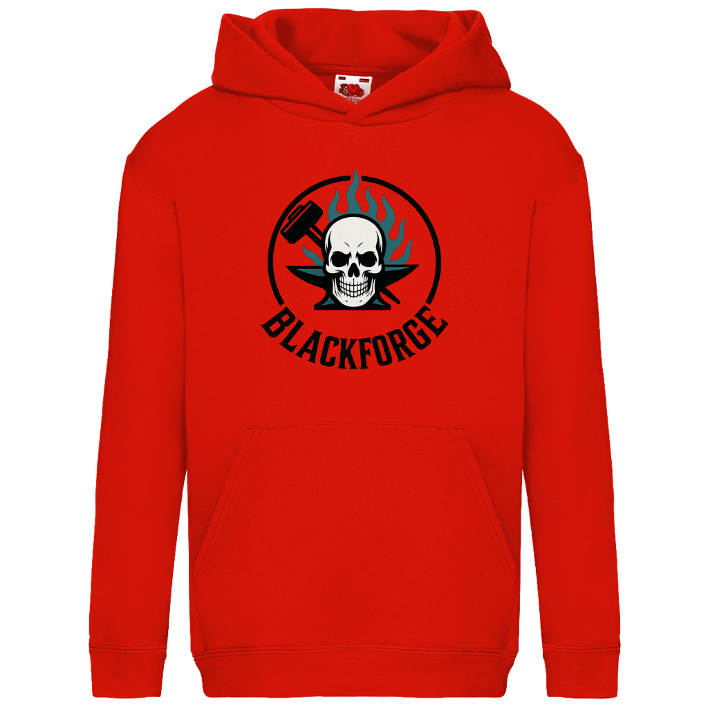 Kids Basic Hoodie Logo Rund transparent