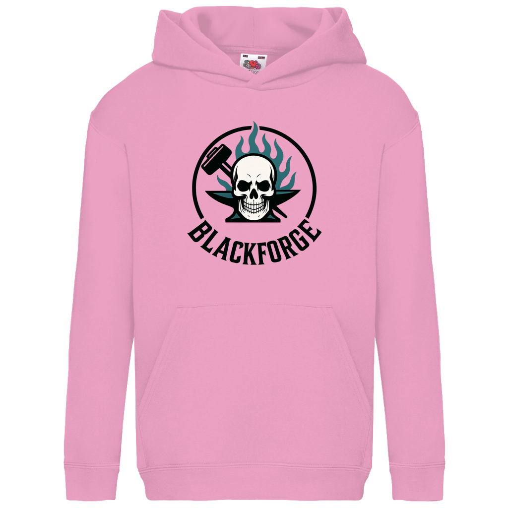 Kids Basic Hoodie Logo Rund transparent
