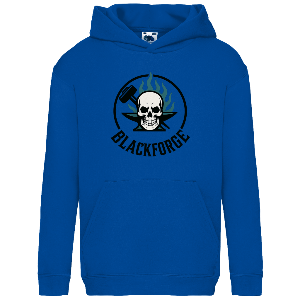 Kids Basic Hoodie Logo Rund transparent