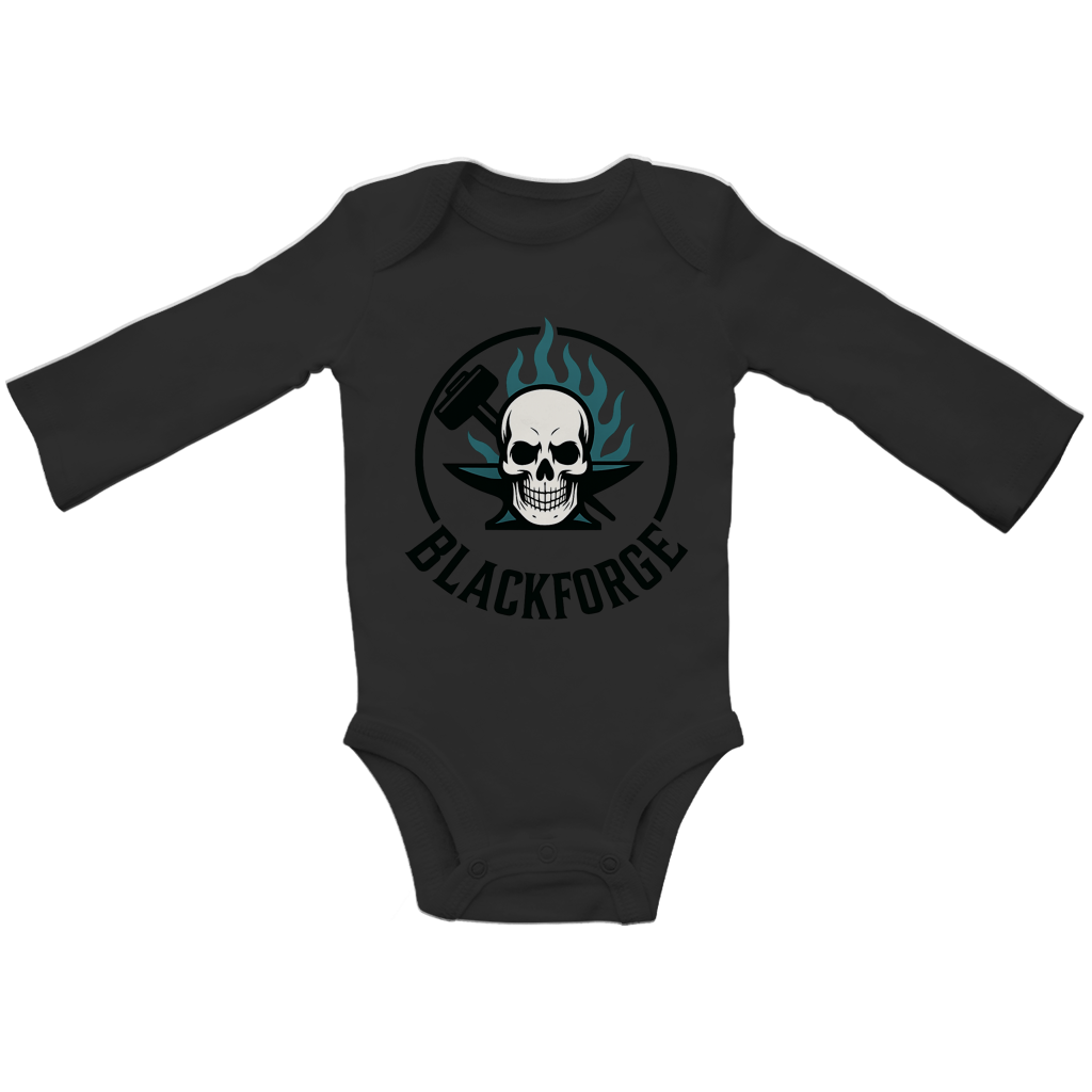 Baby Bio Bodysuite Langarm Logo Rund transparent