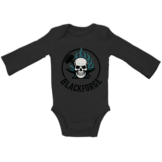 Baby Bio Bodysuite Langarm Logo Rund transparent