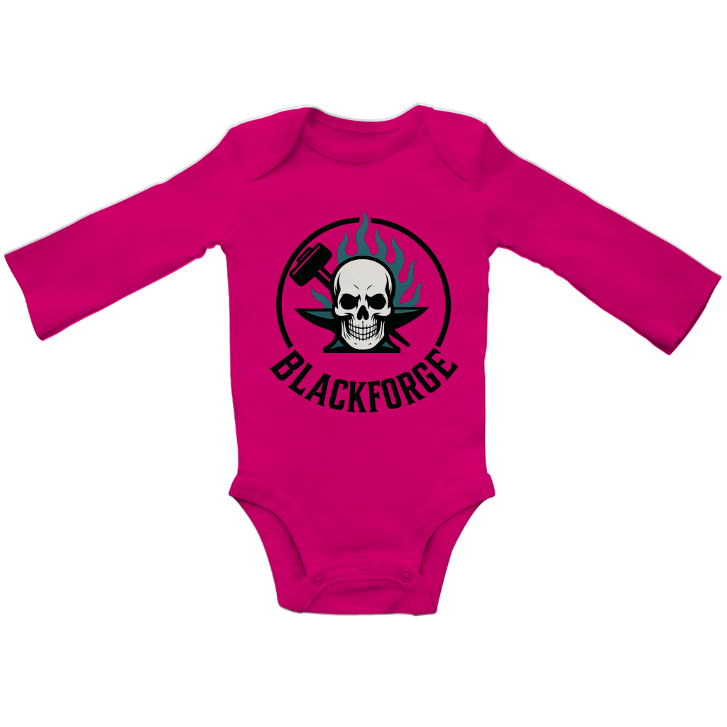 Baby Bio Bodysuite Langarm Logo Rund transparent