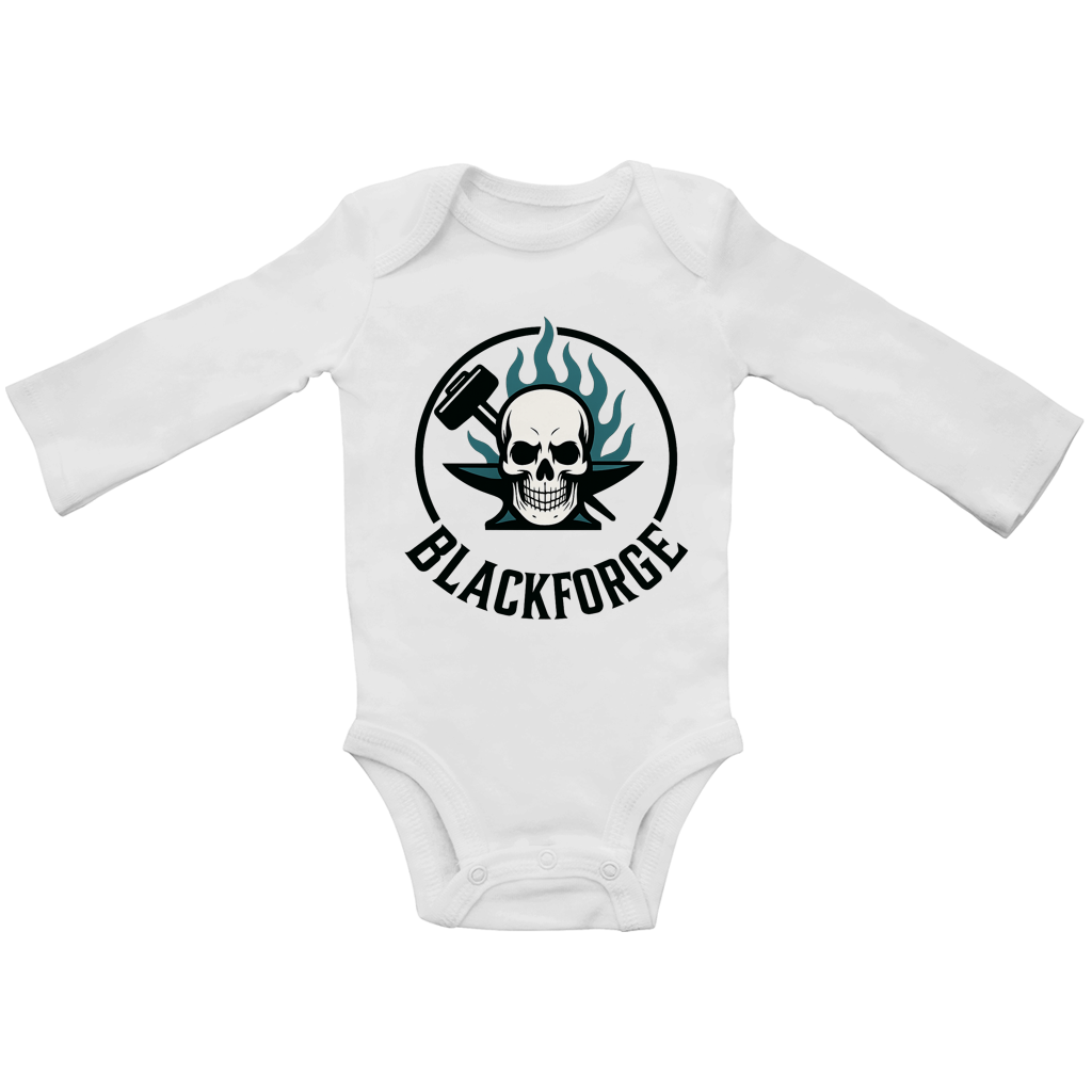 Baby Bio Bodysuite Langarm Logo Rund transparent