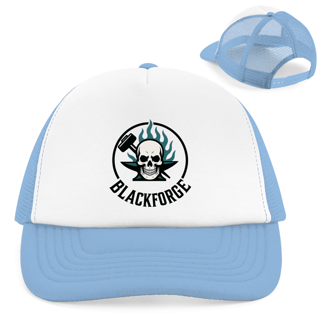 Retro Trucker Cap Logo Rund transparent