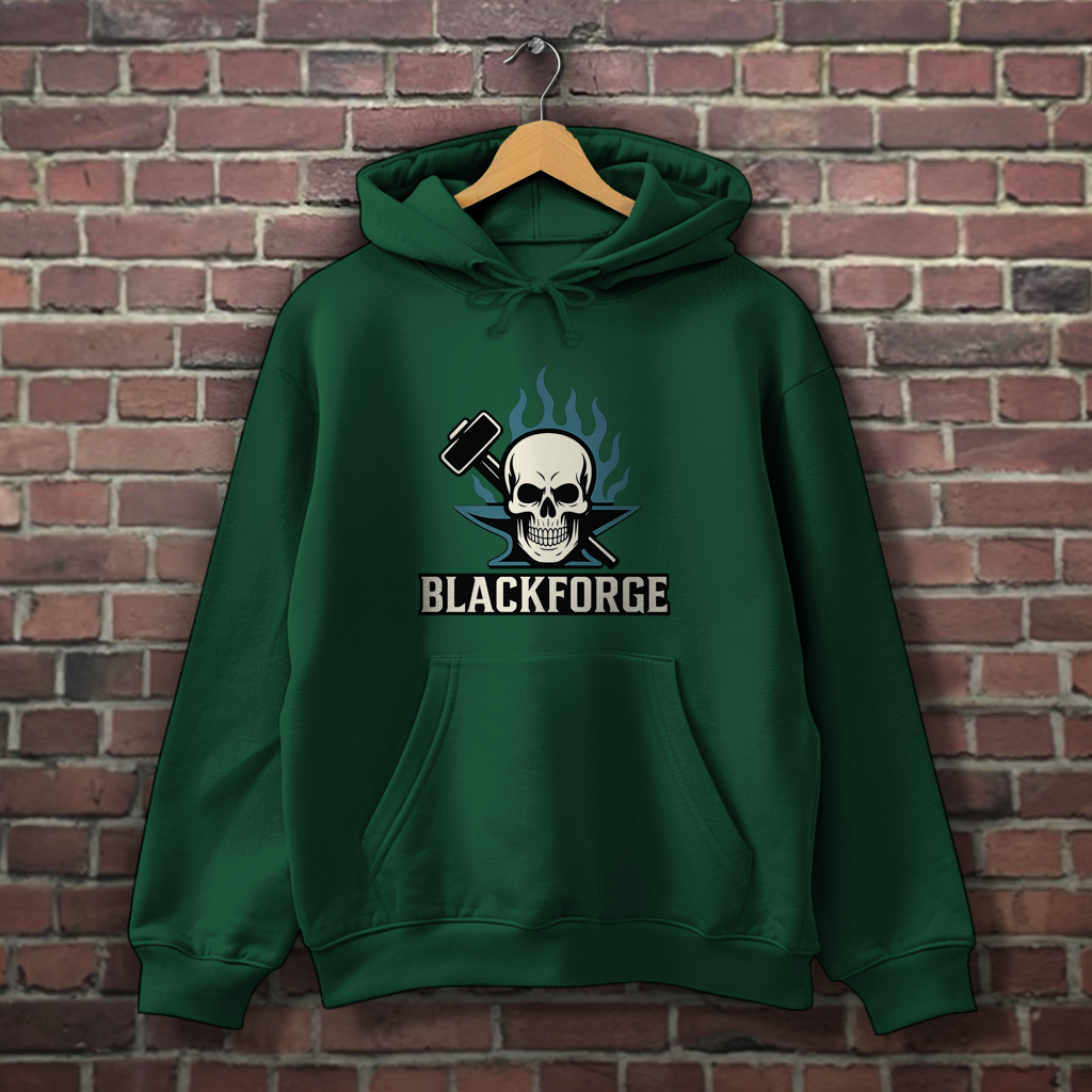 Herren Hoodie Logo Invertiertes transparent